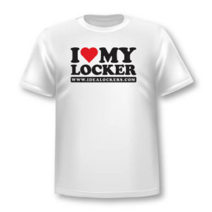 I Love My Locker Shirt - White